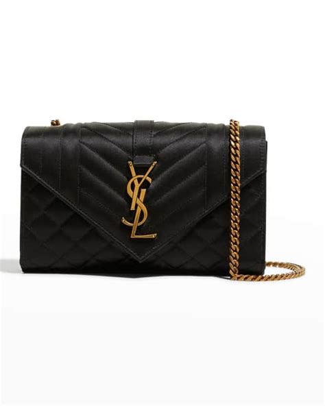 ysl small quilted chain crosbody bag